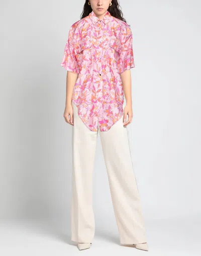 Isabel Marant Floral Shirts In Pink
