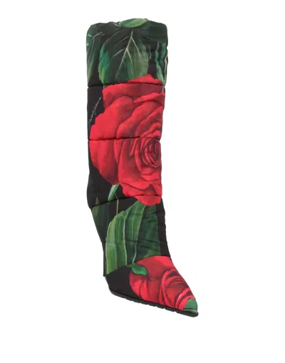 Dolce & Gabbana Ankle Boot In Red