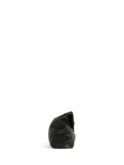 Balmain Dinner At 8 Medium Bag In Smooth Leather In Black