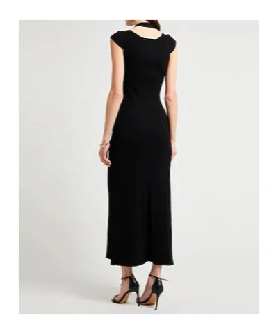 Maxco. Button Dress In Black