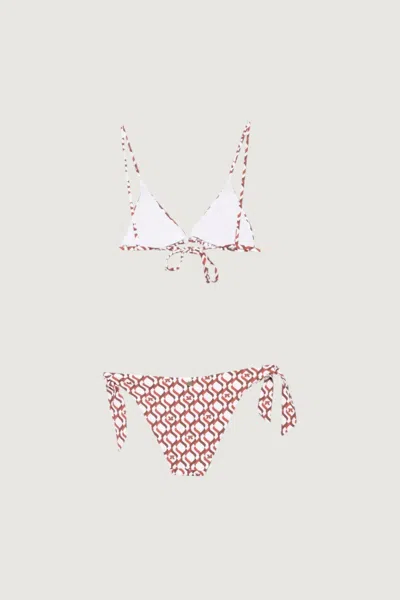 Max Mara Patterned Bikini Set In Multi