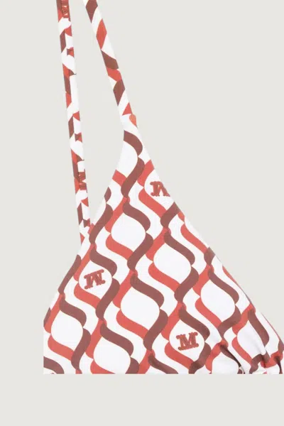 Max Mara Patterned Bikini Set In Multi