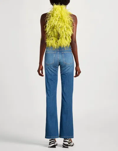 Maxco. Belt Loop Jeans In Blue
