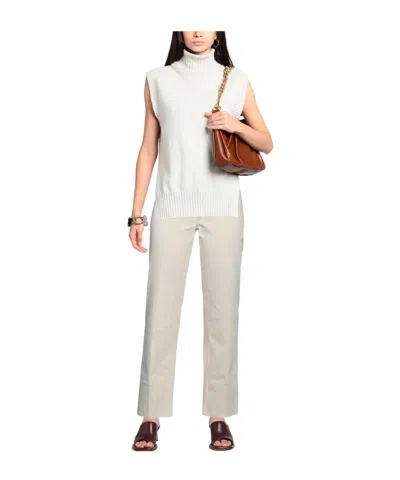 Brunello Cucinelli Simple Solid Flared Jeans In Neutral