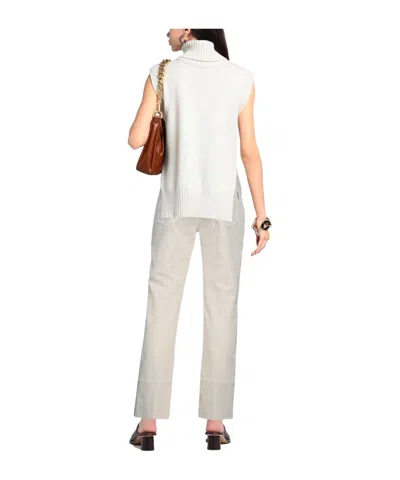 Brunello Cucinelli Simple Solid Flared Jeans In Neutral