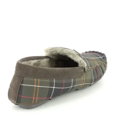 Barbour Round Head Slippers In Multi