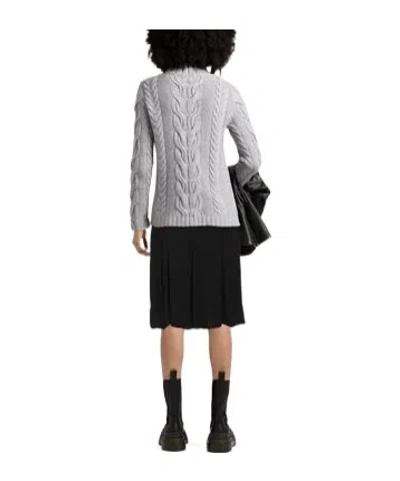 Isabel Marant Solid A-line Skirt In Black