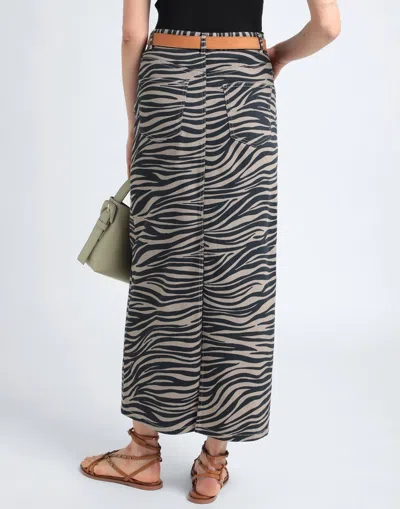 Maxco. Denim Skirts In Black