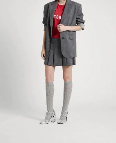 Maxco. Mini Skirts In Gray