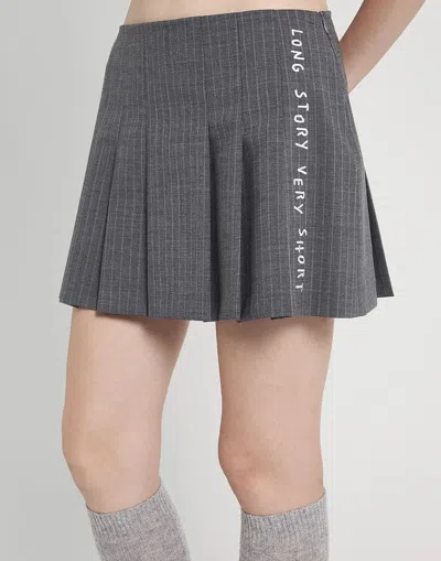 Maxco. Mini Skirts In Gray
