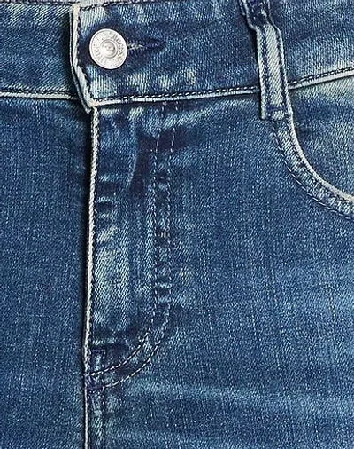 Diesel Denim Stretch Boot-shaped Pants In Blue