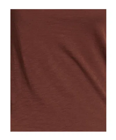 Rag & Bone Plain Colour Vests In Brown
