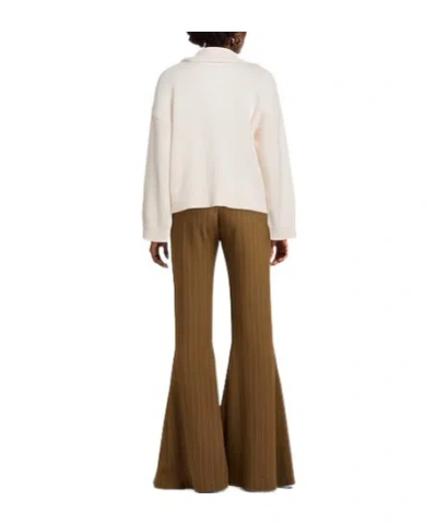 Rag & Bone Solid Wool Knit Sweater In Neutral