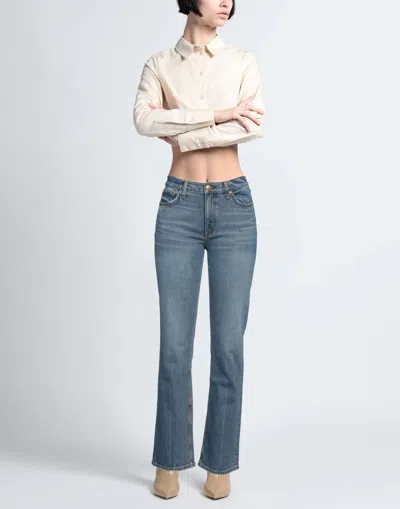Rag & Bone Denim Trousers In Blue