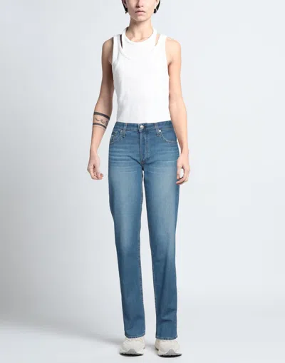 Rag & Bone Denim Trousers In Blue