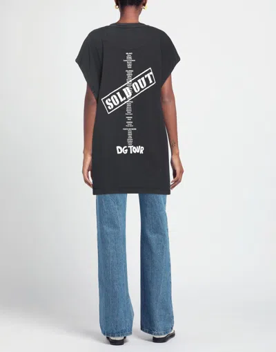 Dolce & Gabbana Oversized T-shirt In Black
