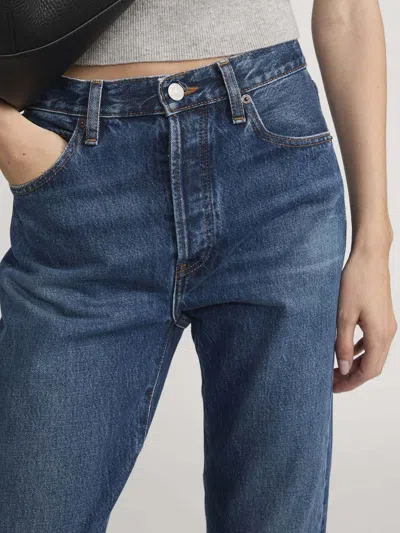 Frame Multi-pocket Jeans In Blue