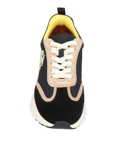 Tory Burch Versatile Multi-color Thick-soled Sneakers In Black