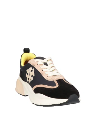 Tory Burch Versatile Multi-color Thick-soled Sneakers In Black