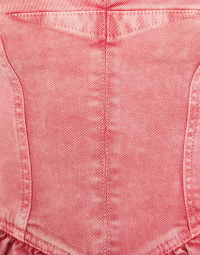 Isabel Marant Plain Colour Top In Pink