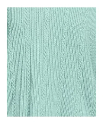 Rag & Bone Solid Cashmere Knit Sweater In Green