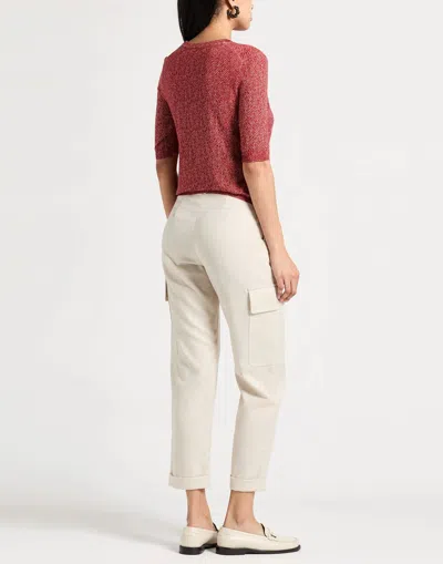 Dolce & Gabbana Woman Sweater Brick Size 2 Virgin Wool In Red