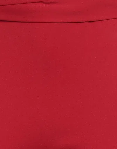 Dolce & Gabbana Solid Color Leggings In Red