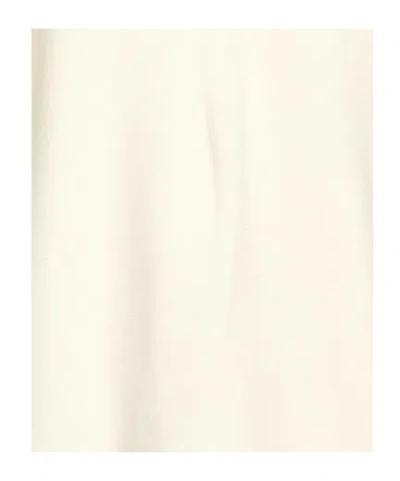 Max Mara Solid Color Knit Sweater In Neutral