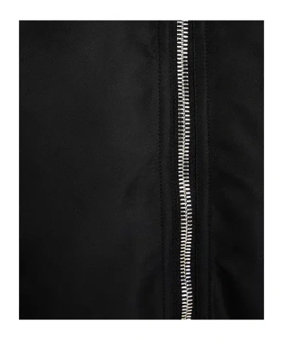 Sportmax Solid Bomber Jacket In Black