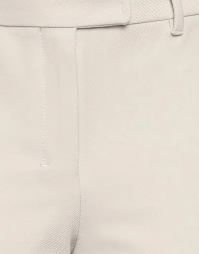 Max Mara Solid Color Casual Trousers In Neutral