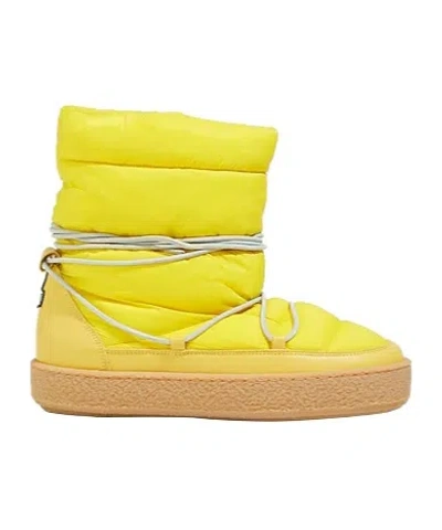 Isabel Marant Ankle Boots In Yellow