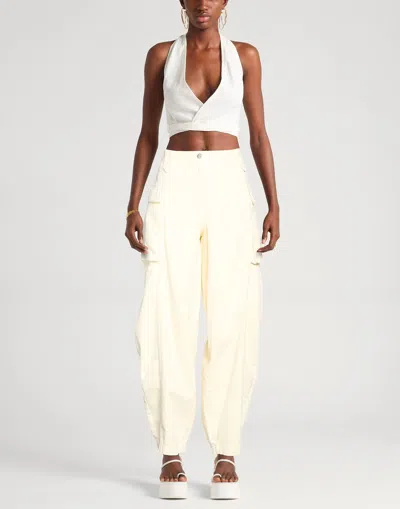 Maxco. Belt Loop Jeans In White