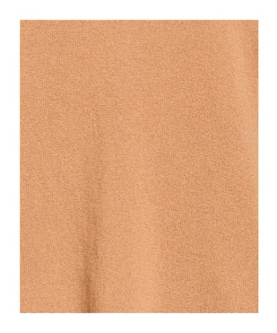 Max Mara Saluto Virgin Wool Turtleneck Sweater In Brown