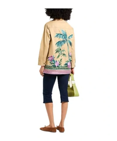 Maxco. Simple Long-sleeved Jacket In Brown