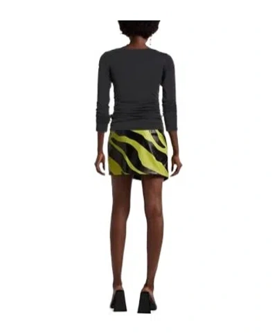Rag & Bone Solid Color Long Sleeve Top In Black