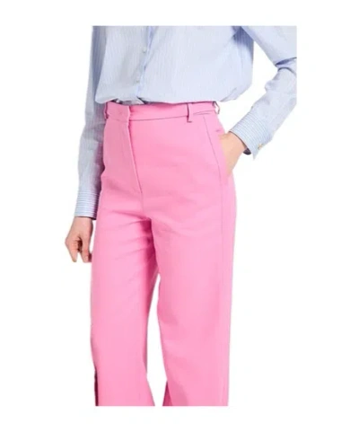 Max Mara Simple Straight-leg Pants In Pattern