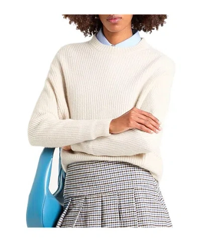 Maxco. Plain Colour Jumpers In Neutral