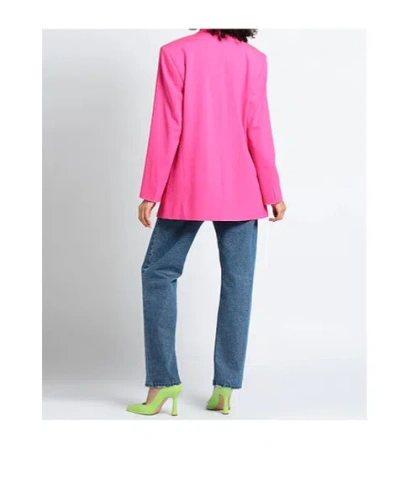 Jacquemus Single-breasted Suit Jacket In Pink