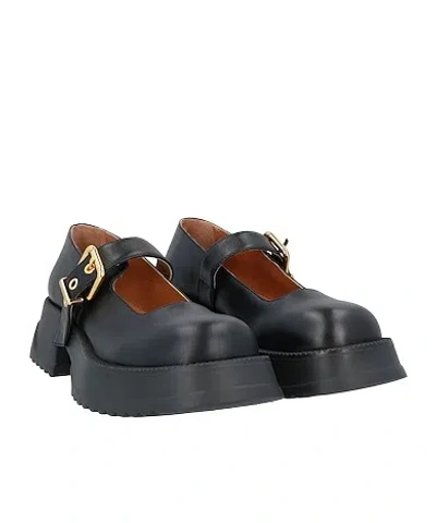 Marni Plain Colour Pumps In Black