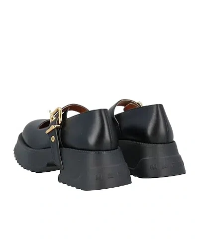 Marni Plain Colour Pumps In Black