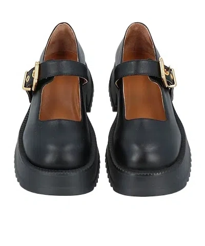 Marni Plain Colour Pumps In Black