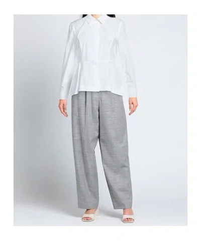 Tory Burch Solid Colour Shirts  Blouses In White