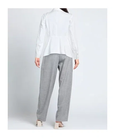 Tory Burch Solid Colour Shirts  Blouses In White