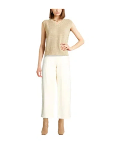 Max Mara Minimal Solid Sweatpants In Neutral
