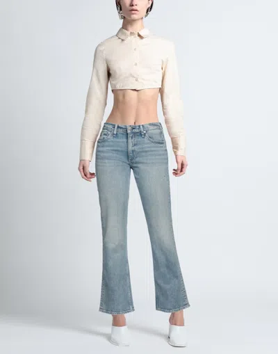 Rag & Bone Denim Trousers In Gray