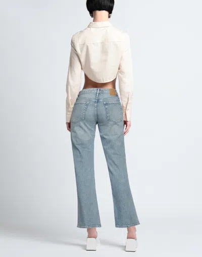 Rag & Bone Denim Trousers In Gray