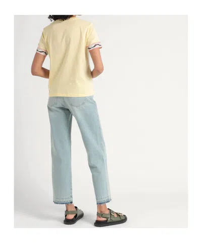 Maxco. Logo Crew Neck T-shirt In Multi
