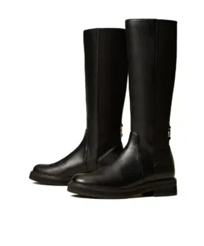 Twinset High Boots With Elastic In Black