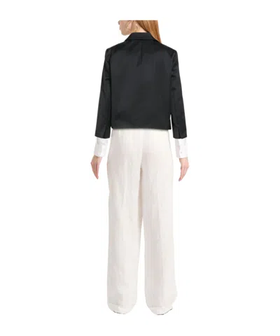 Max Mara Single- Suit Jacket In Black