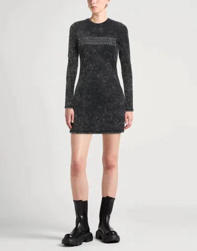 Diesel Fitted Dress In Black